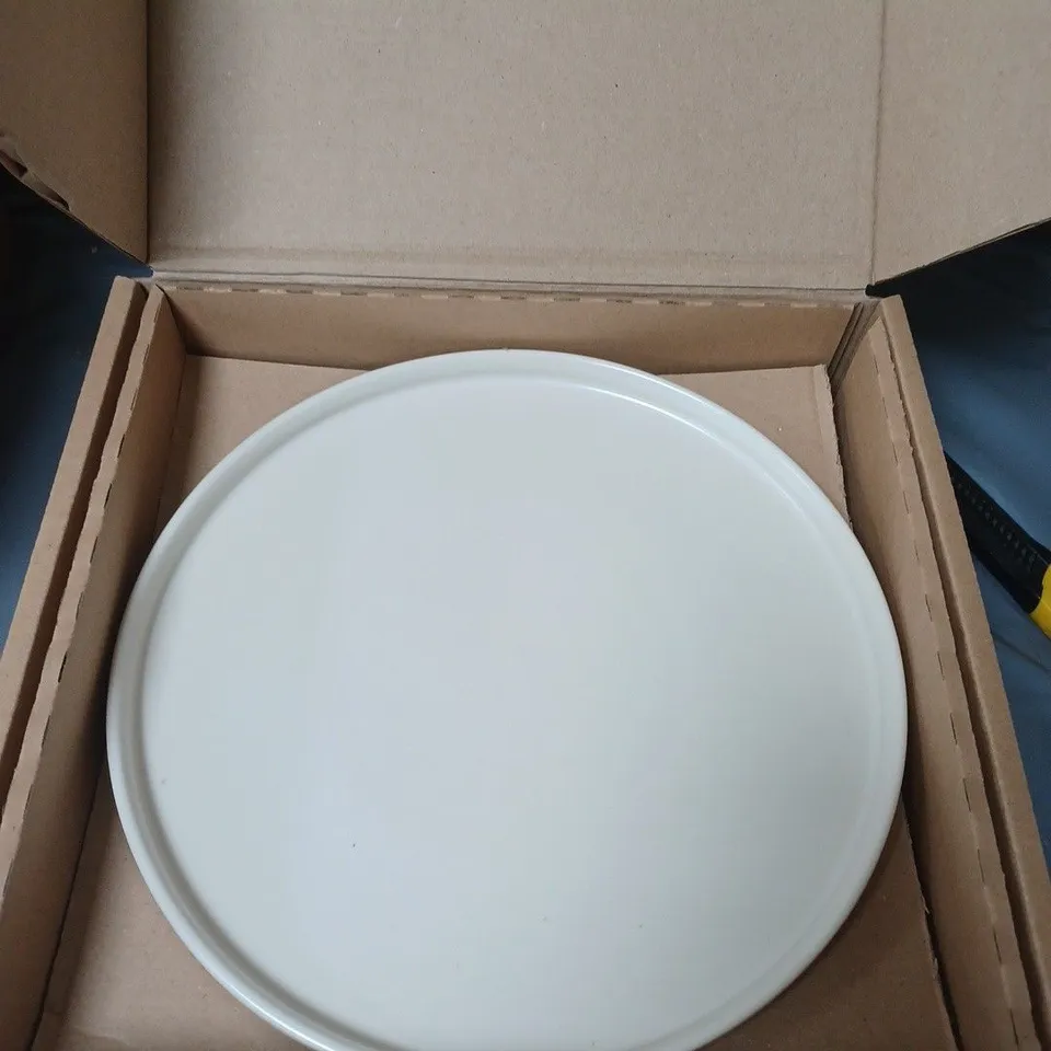 FAR & AWAY 12 PIECE LARGE PLATES, SMALL PLATES AND BOWLS SET - PEARL