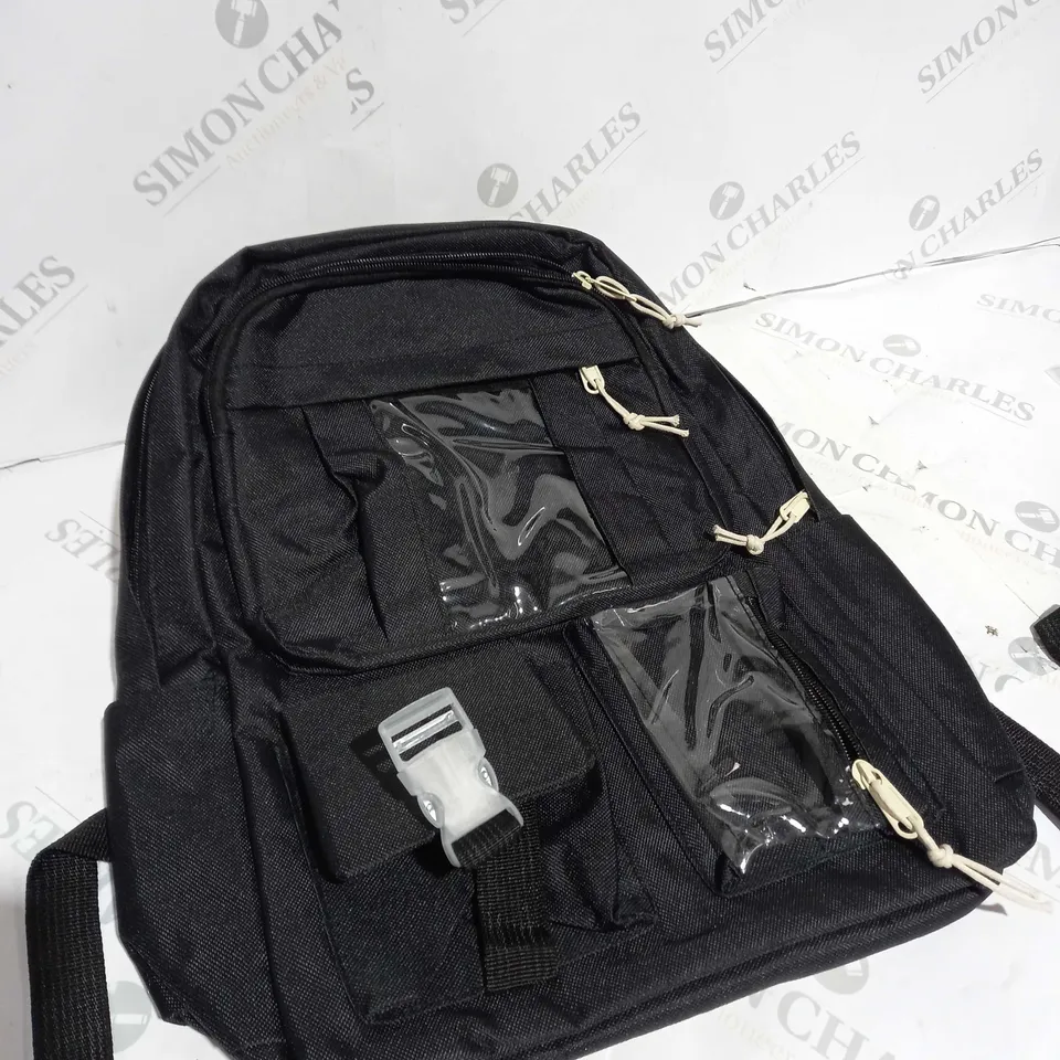 LANSHIYA CLASSIC BASIC BACKPACK FOR GIRLS / BOYS SOLID COLOR