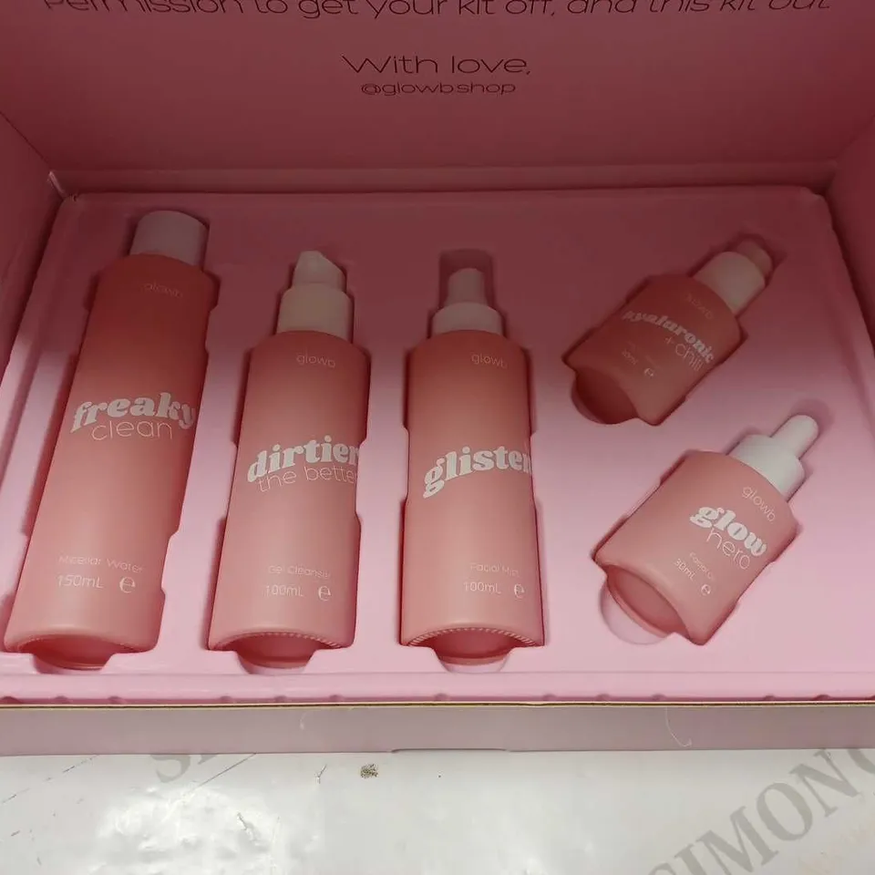 GLOW B BEAUTY BUNDLE 5 STEPS SKIN CARE COLLECTION