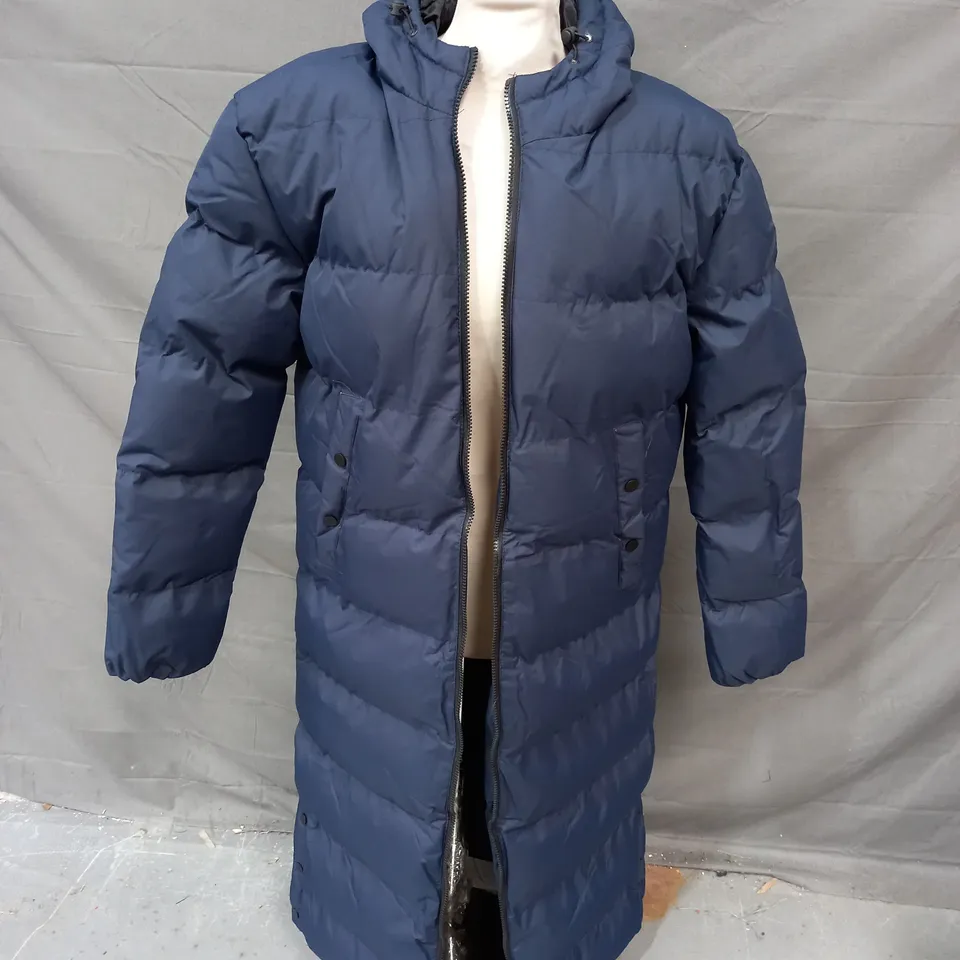 SOUL STAR MJ PINEAPPLE 22 JACKET IN NAVY - LARGE