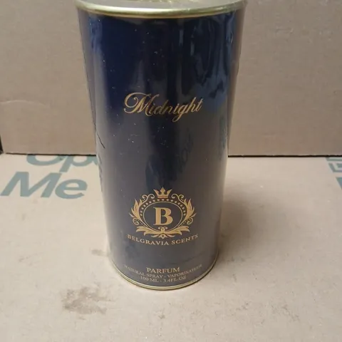BOXED AND SEALED MIDNIGHT BELGRAVIA SCENTS PARFUM 100ML