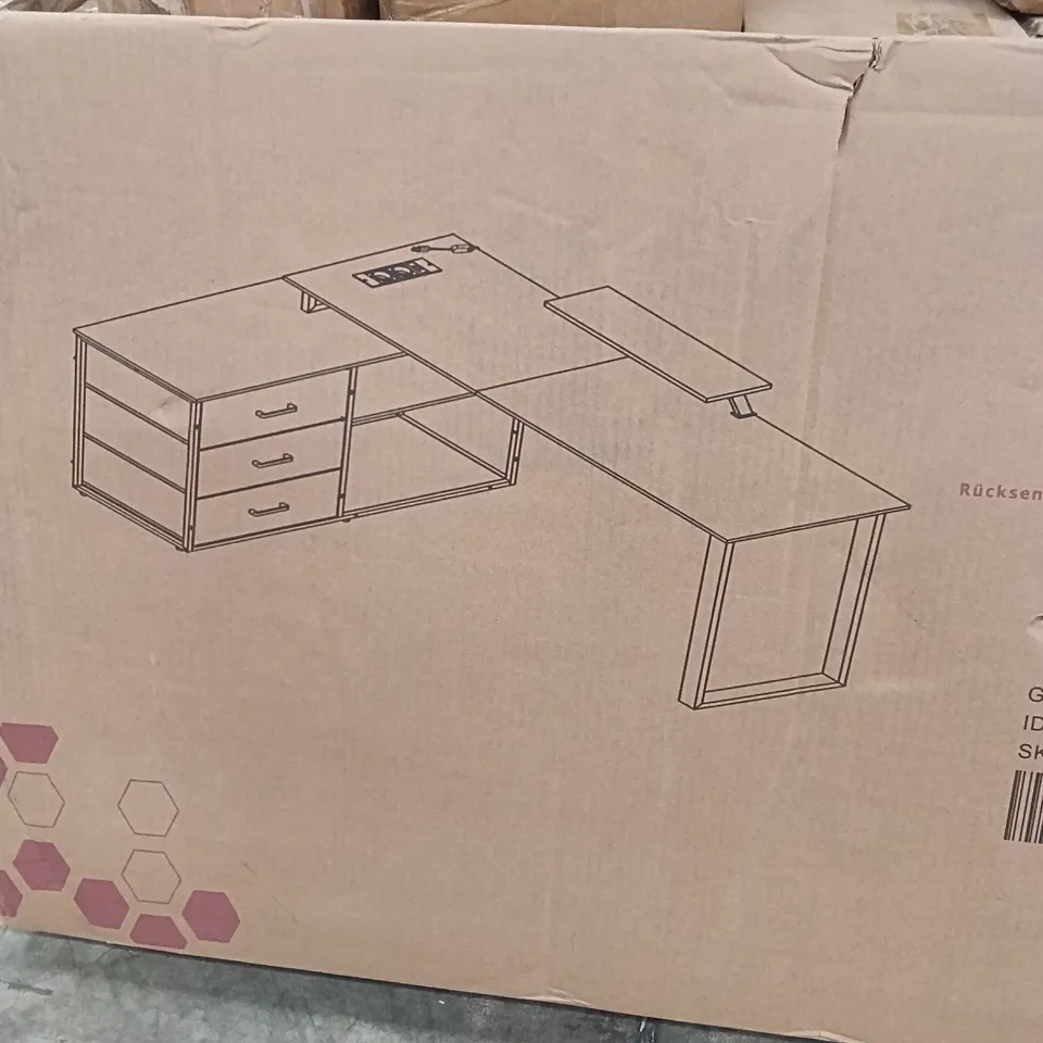 BOXED DESK - WHITE (1 BOX)