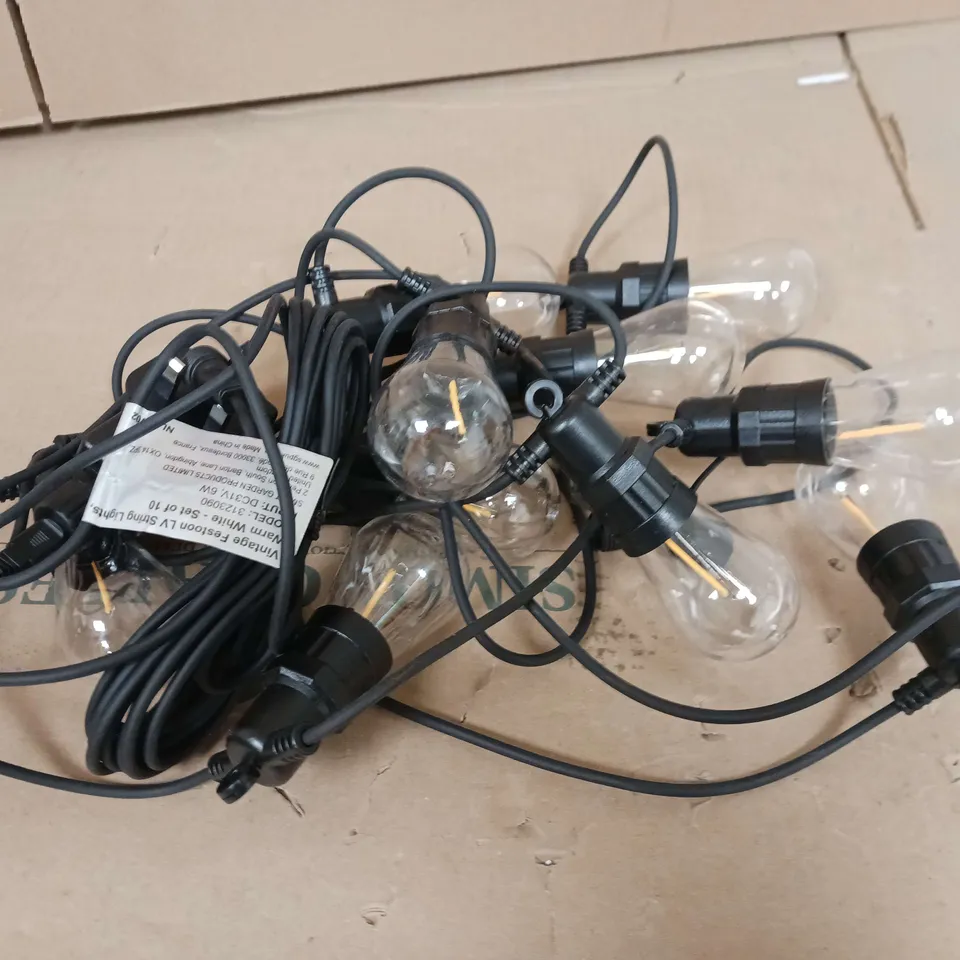 BOXED EUREKA LIGHTING FESTOON LIGHTS