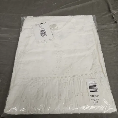 BAGGED YAS STRAP LONG DRESS - SIZE 12