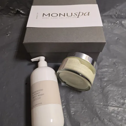 BOXED MONUSPA BODY CARE COLLECTION