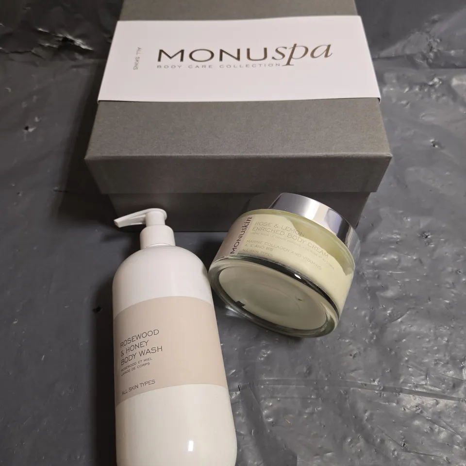 BOXED MONUSPA BODY CARE COLLECTION