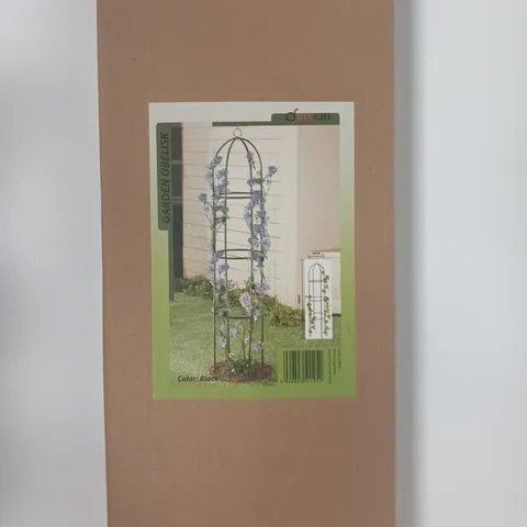 BOXED DIVCHI GARDEN OBELISK IN BLACK