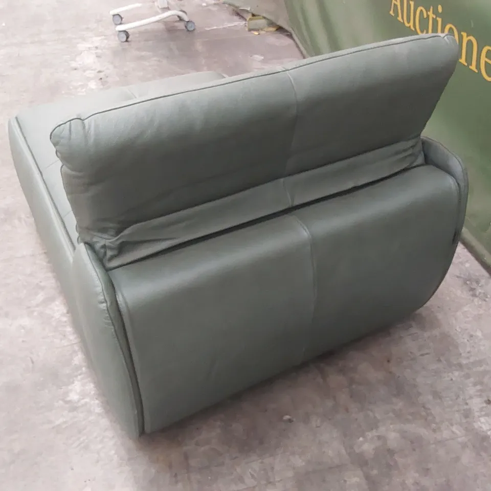 QUALITY DESIGNER ITALIAN MADE LEATHER CHAISE LONGUE
