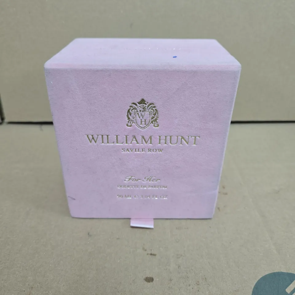 WILLIAM HUNT SAVILE ROW FOR HER EAU DE PARFUM 90 ML – BOXED