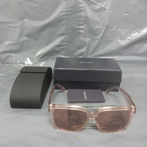 BOXED PRADA ACETATE SUNGLASSES