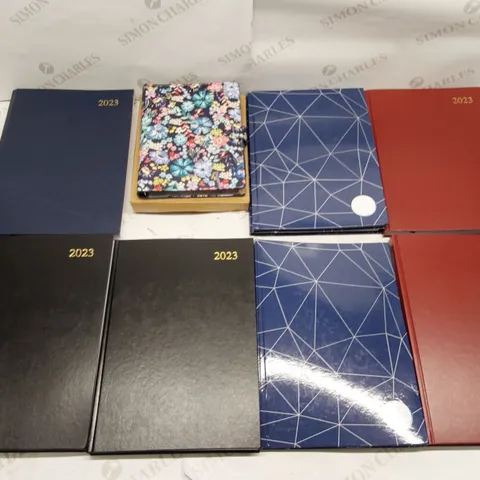 BOX OF ASSORTED BRAND NEW ASSOTED NOTEPADS TO INCLUDE;