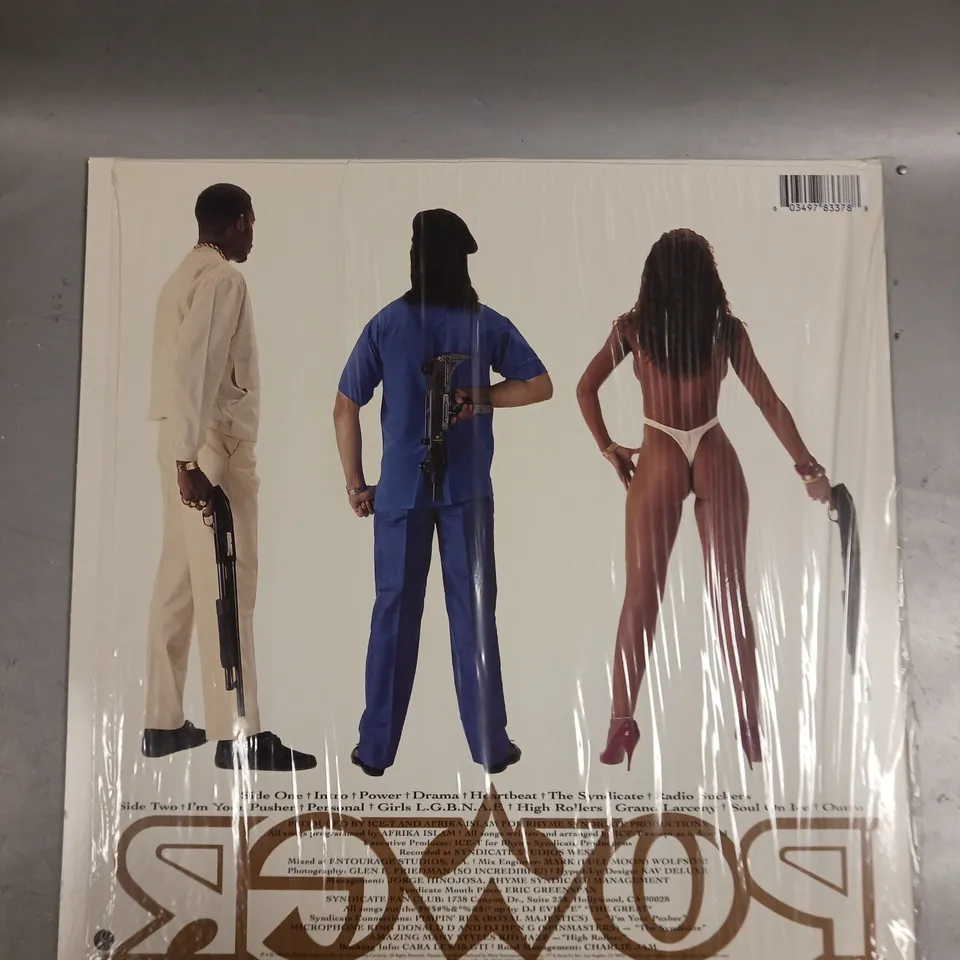 ICE-T POWER ICE COLD GOLD' COLOUR VINYL