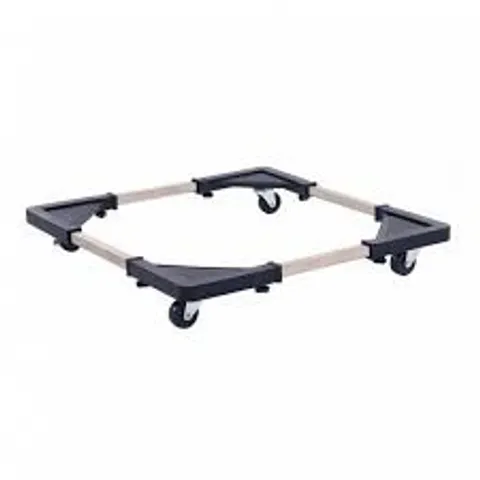 BOXED ADJUSTABLE APPLIANCE FRIDGE FREEZER MOVER TROLLEY DOLLY WASHING MACHINE BASE