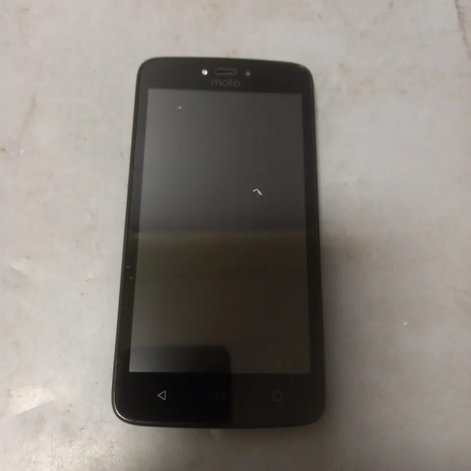 MOTOROLA MOTO C SMARTPHONE IN BLACK