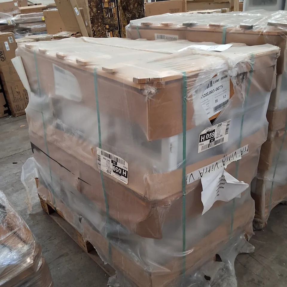 PALLET CONTAINING APPROXIMATELY 12 VITRA S50 WHITE WALL HUNG SHORT PROJECTION WC PANS - 360×480MM