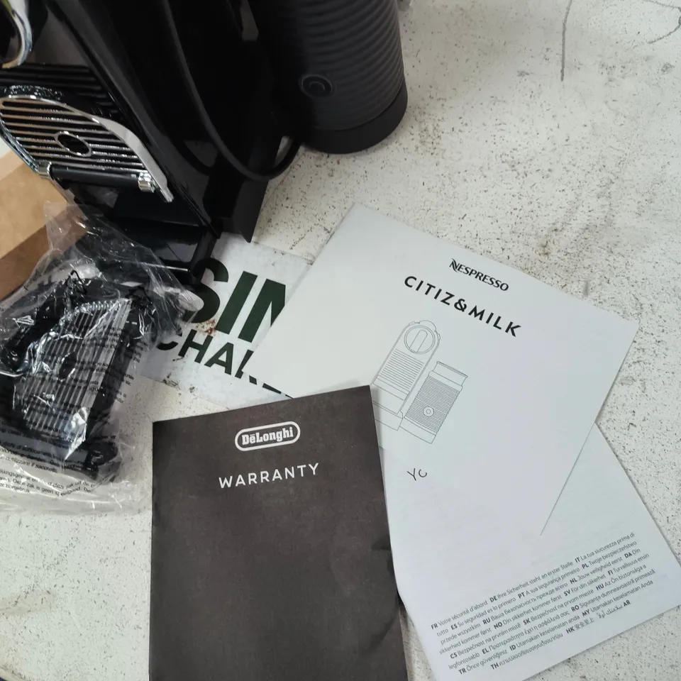 NESPRESSO CITIZ & MILK COFFEE MACHINE – BLACK