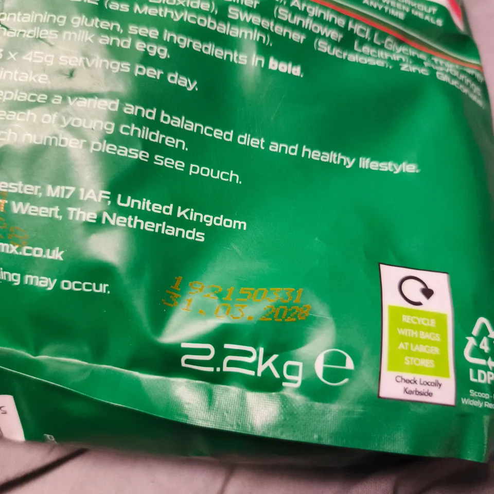 SCI-MX NUTRITION PRO V-GAIN PLANT-BASED PROTEIN POWDER IN VANILLA – 2.2KG