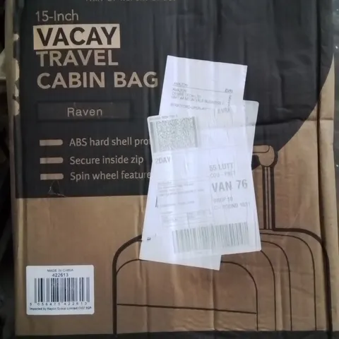 BOXED LUGG VACAY TRAVEL CABIN BAG