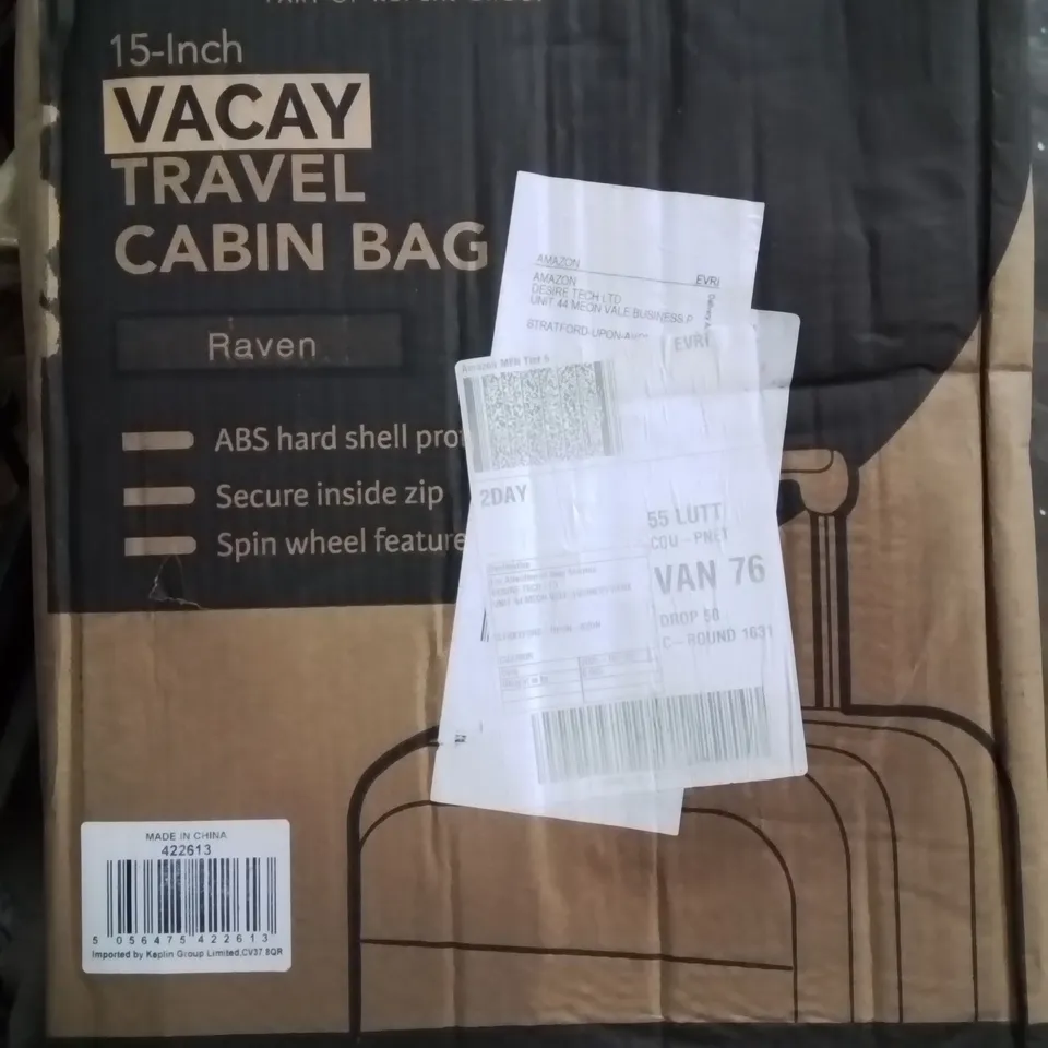 BOXED LUGG VACAY TRAVEL CABIN BAG 