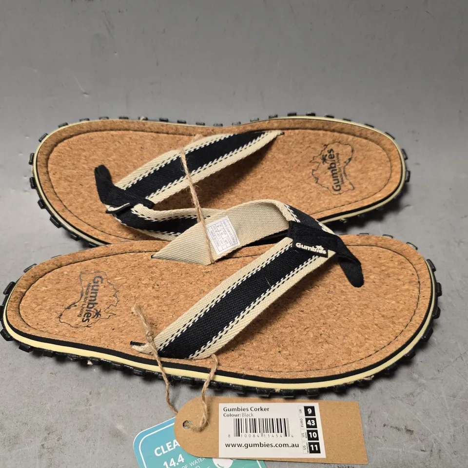 GUMBIES CORKER FLIP-FLOPS - UK 9 