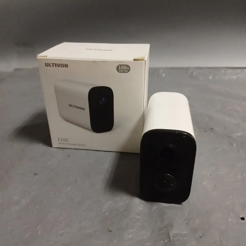 ULTIVON E100 BATTERY OPERATED CAMERA