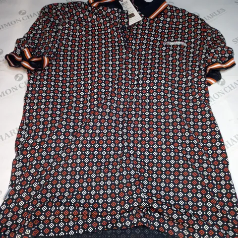 IAMBRELLA GEOMETRIC AOP POLO - XXL