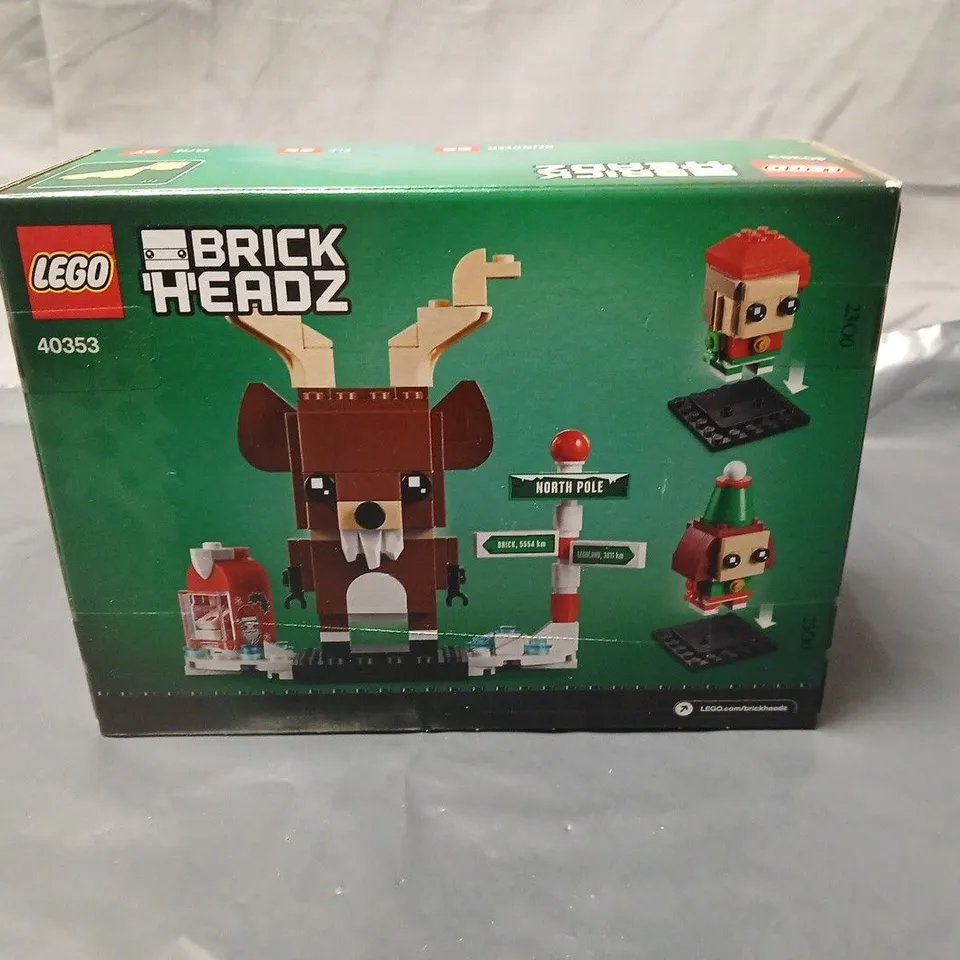 LEGO BRICKHEADZ 40353 ELF, REINDEER & ELFIE