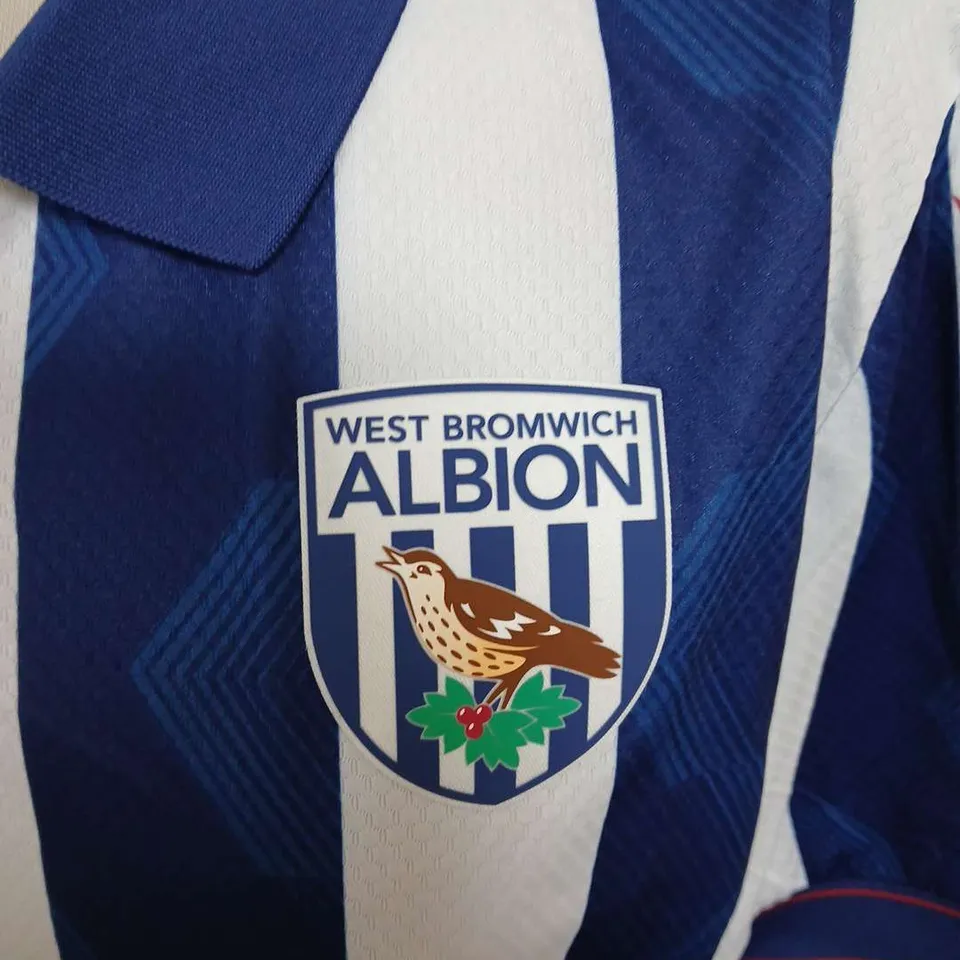 SIGNED MACRON WEST BROM HOME 24/25 JERSEY - LARGE