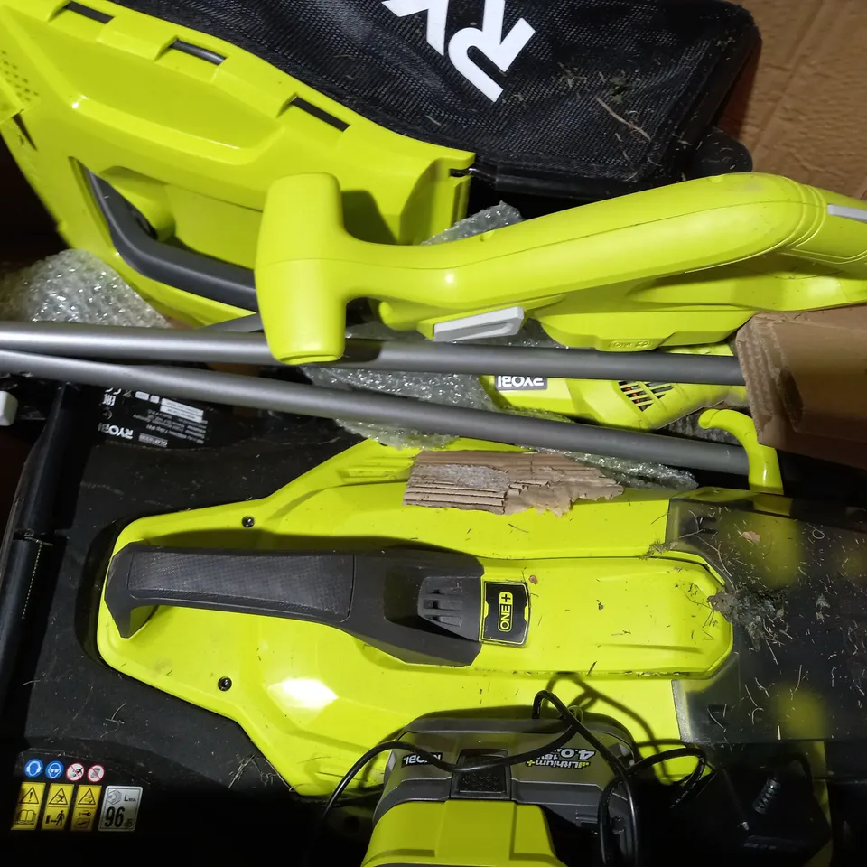 RYOBI ONE PLUS LAWNMOWER