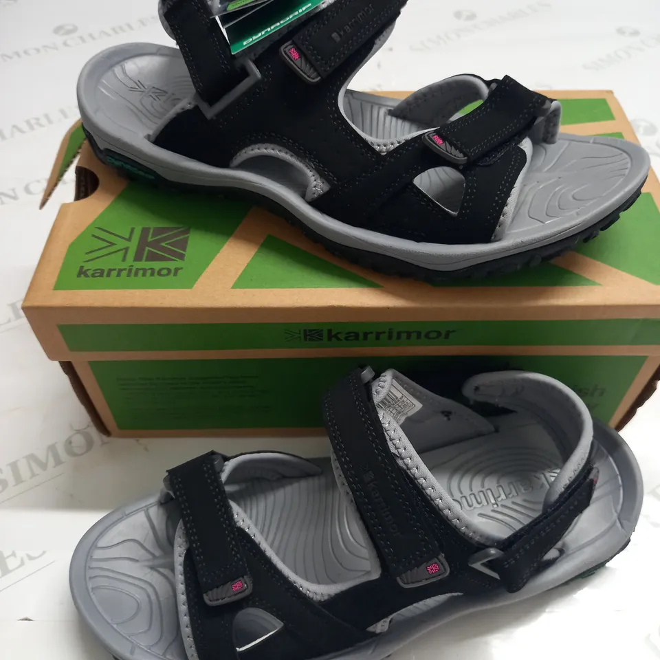BOXED PAIR OF KARRIMOR ANTIBES SANDALS - 7