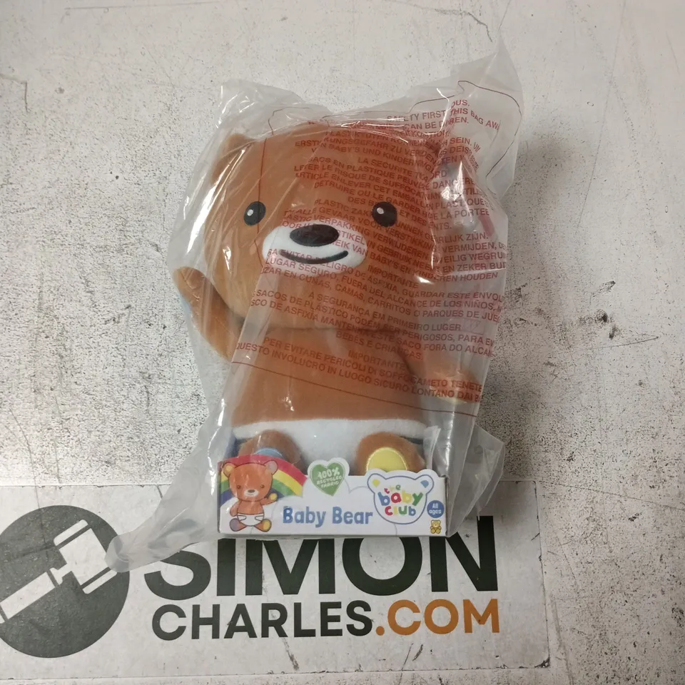 BABY BEAR PLUSH TOY – IN PLASTIC PACKAGING