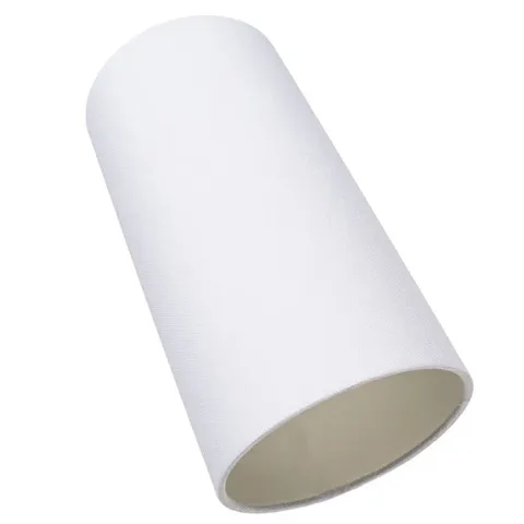 BOXED 25cm H 13cm W LINEN OVAL LAMP SHADE