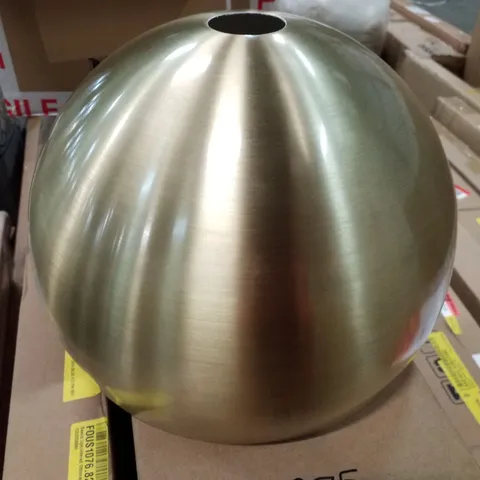 BOXED GOLDEN LAMP SHADE GOLD