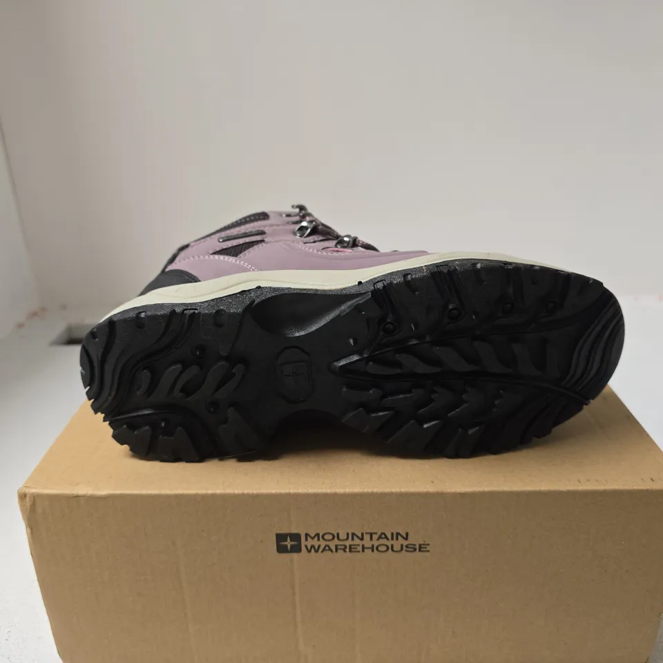 MOUNTAIN WAREHOUSE ADVENTURER WOMENS WATERPROOF WALKING BOOTS SIZE 6 BOXED
