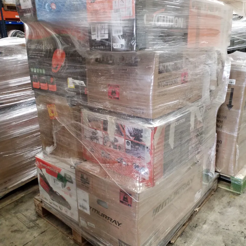 PALLET OF APPROXIMATELY 16 UNPROCESSED RAW RETURN HOUSEHOLD AND ELECTRICAL GOODS TO INCLUDE;