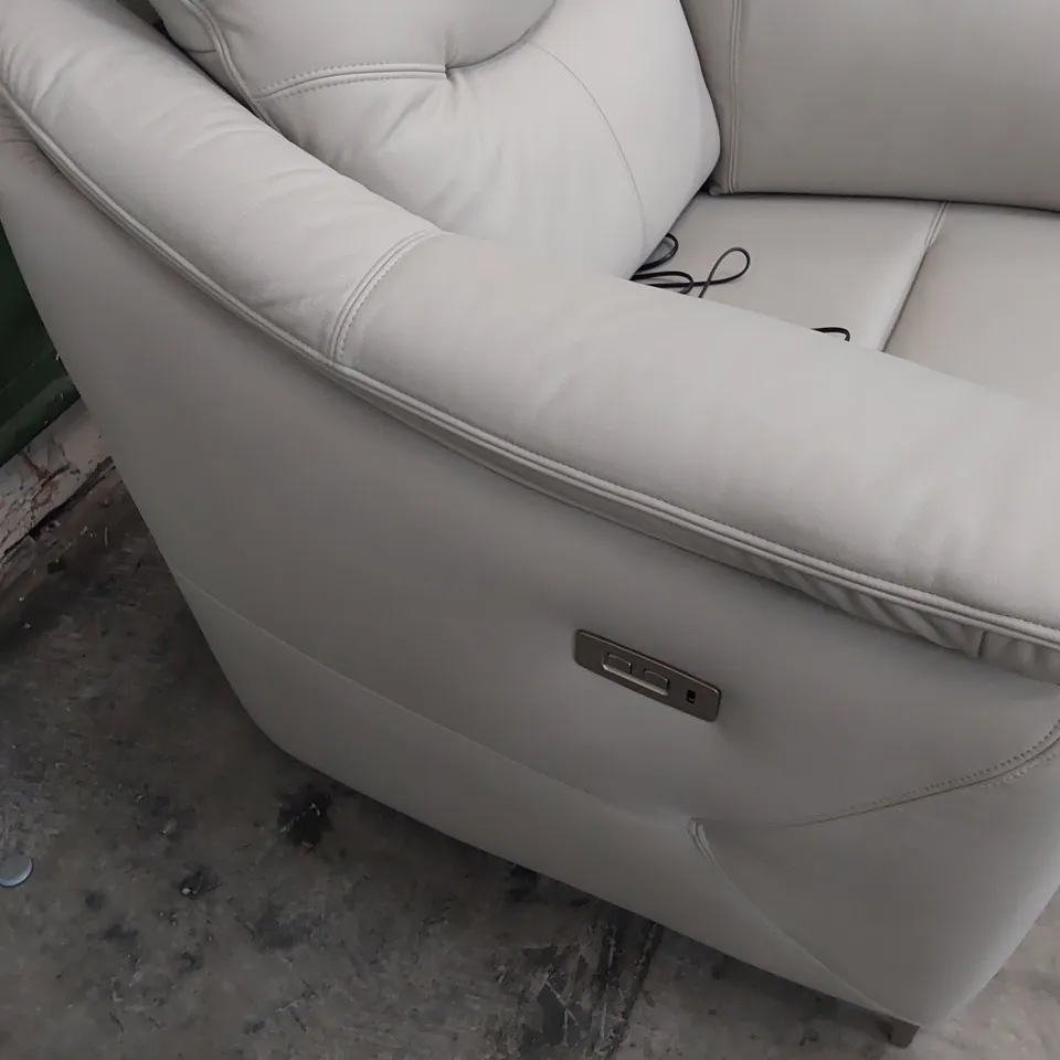QUALITY BRITISH DESIGNER G PLAN JACKSON POWER RECLINING EASY CHAIR CAMBRIDGE CLOUD LEATHER 