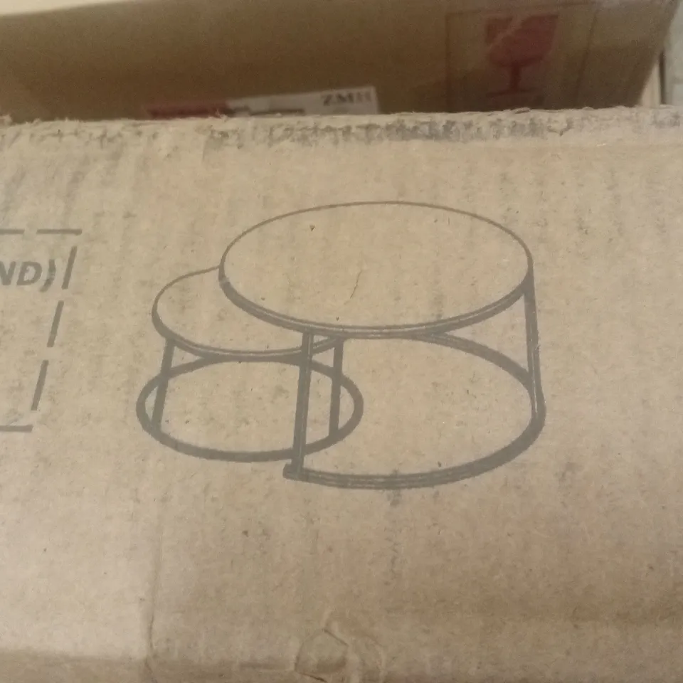 BOXED NESTING COFFEE TABLE SET (1 BOX)