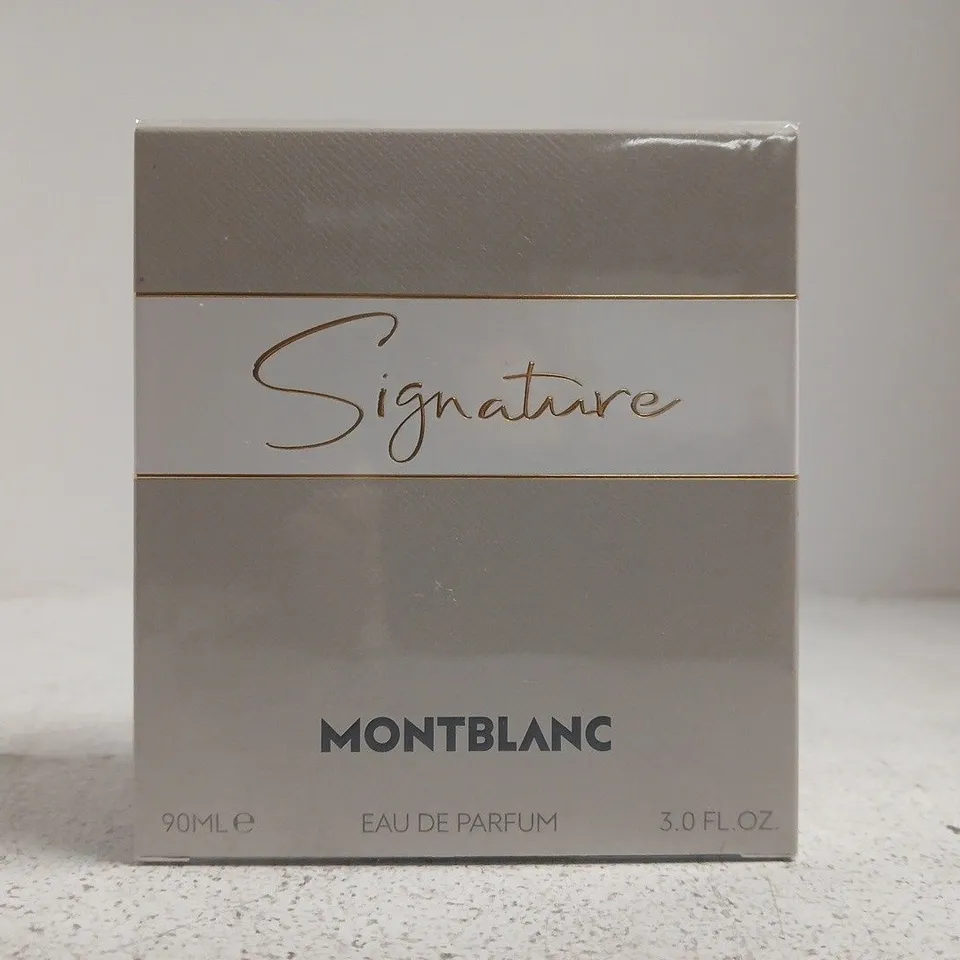 SEALED MONTBLANC SIGNATURE EAU DE PARFUM 90ML