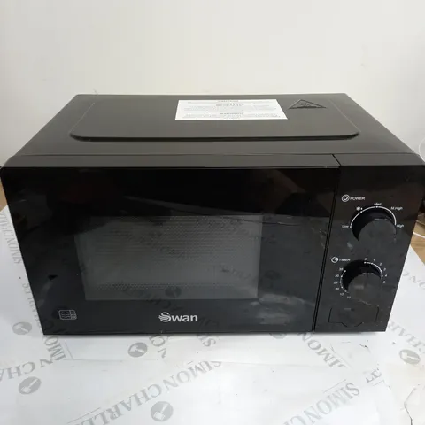 UNBOXED SWAN 20L 700W MANUAL MICROWAVE