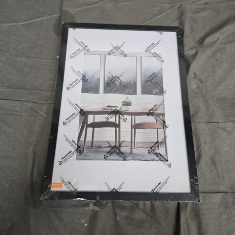 A3 PICTURE FRAMES, BLACK WOOD β SET OF 2