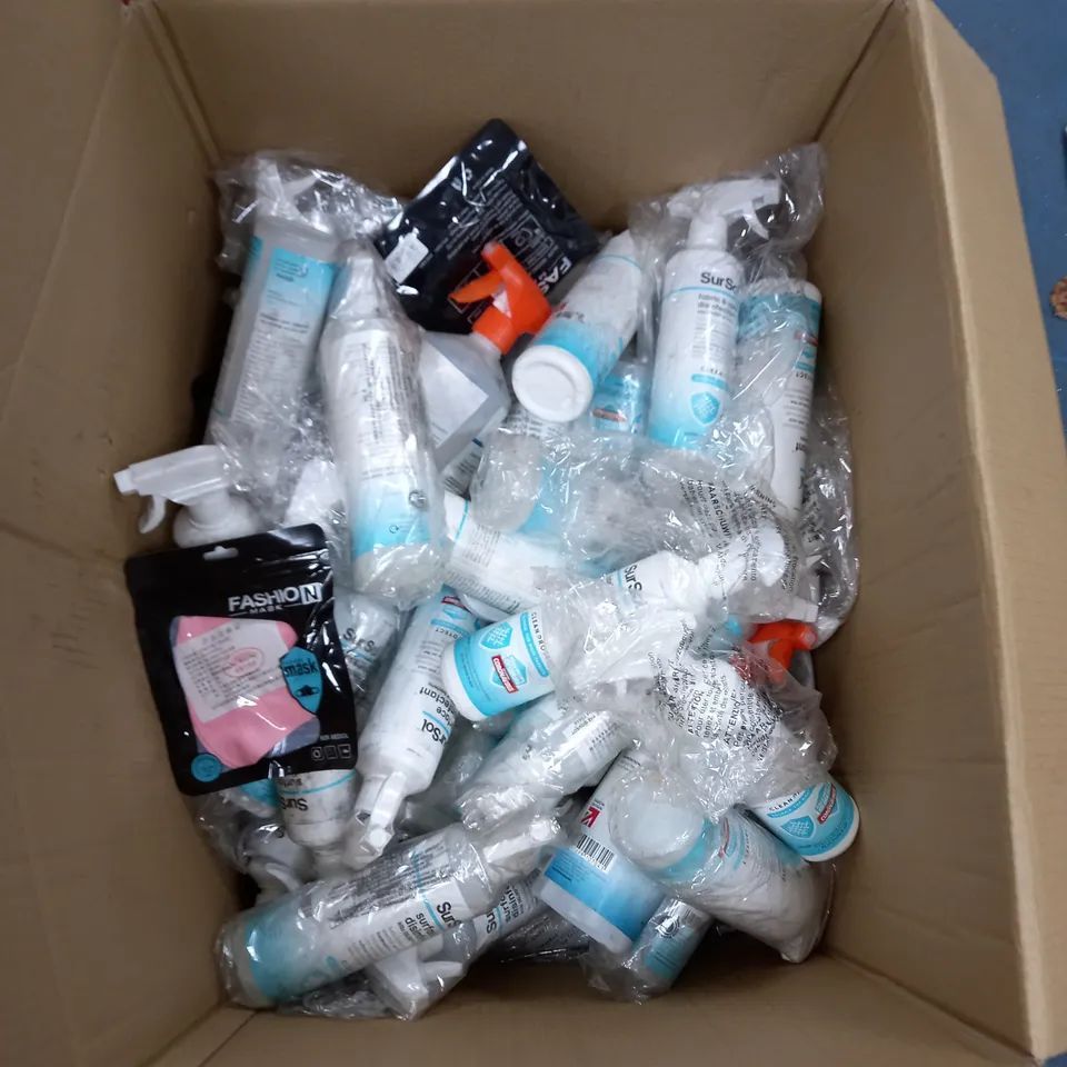 BOX OF SURSOL FABRIC DISINFECTANT 
