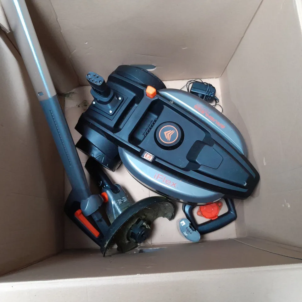 BOXED YARD FORCE IFLEX 12V MOWER & GRASS TRIMMER -COLLECTION ONLY