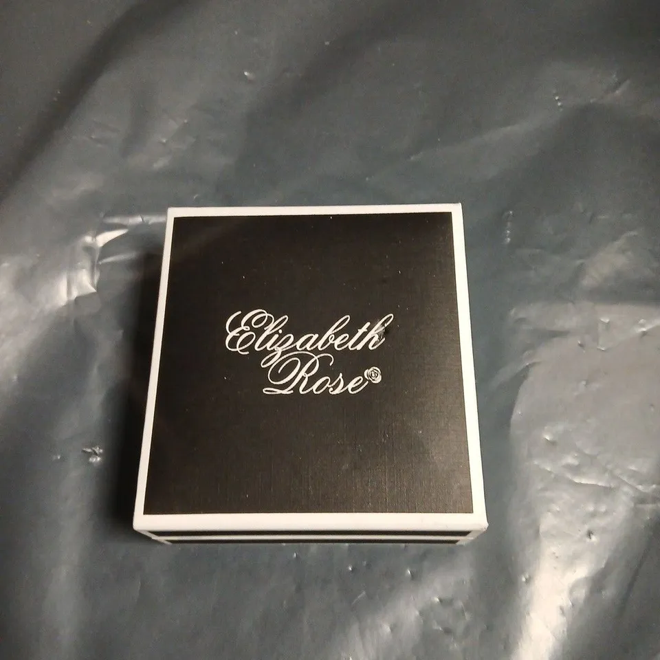 ELIZABETH ROSE FLAMINGO BROOCH – GOLD TONE WITH RED & CLEAR CRYSTALS (BOXED)