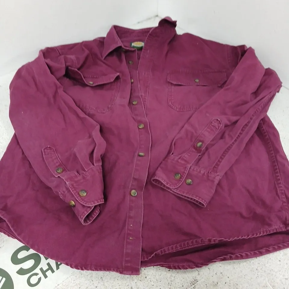 CABELA'S OUTDOOR GEAR SHIRT – PINK, MEN'S LARGE REGULAR (L REG)