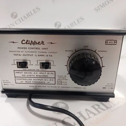 BOXED CLIPPER POWER CONTROL UNIT