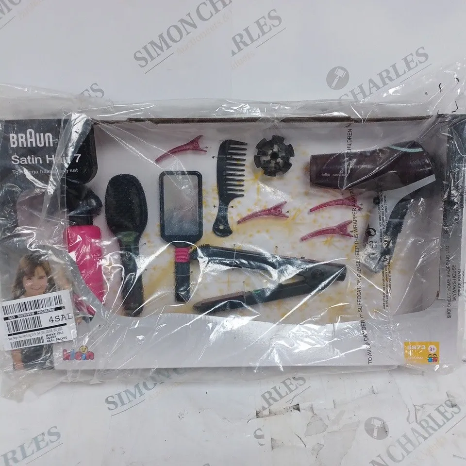 BRAUN MEGA HAIRSTYLING TOY GIFT SET RRP £34.99