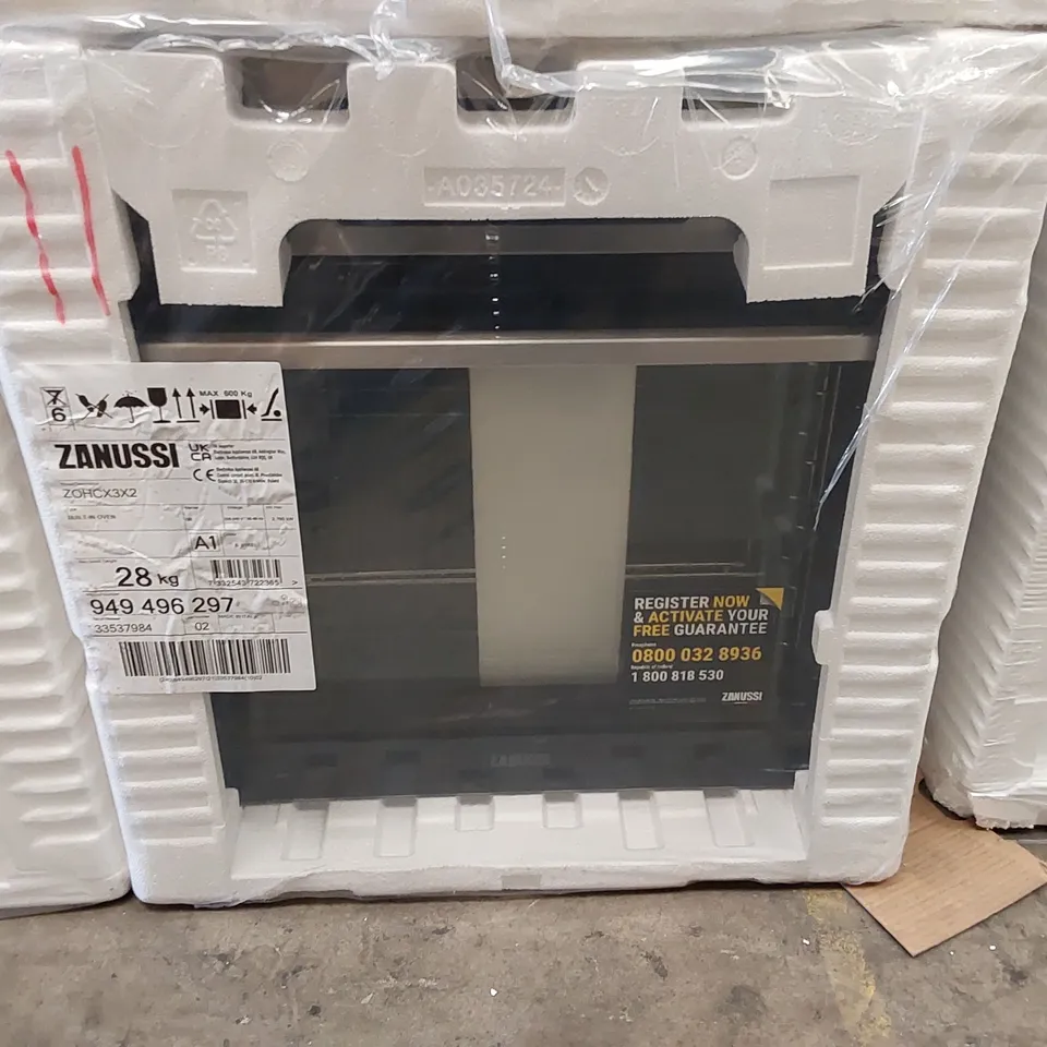 ZANUSSI FANCOOK ZOHCX3X2 ELECTRIC OVEN - STAINLESS STEEL RRP £459