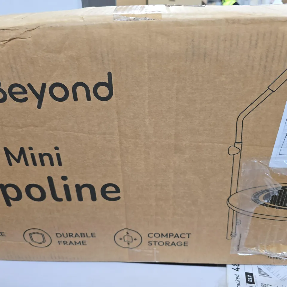 BOXED BLISS & BEYOND FOLDABLE MINI TRAMPOLINE 