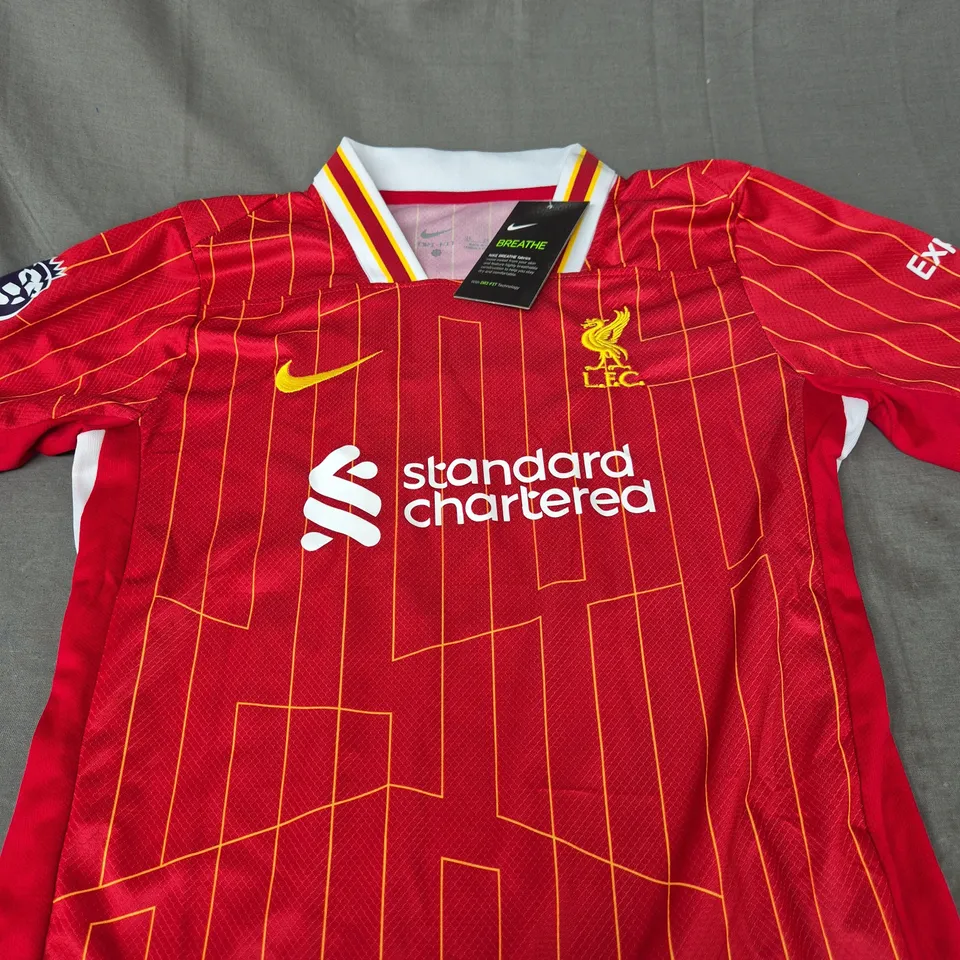 LIVERPOOL FC HOME JERSEY - CHIESA 14 - SIZE 26