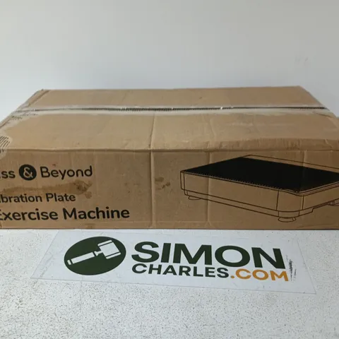 BLISS & BEYOND VIBRATION PLATE EXERCISE MACHINE – BOXED